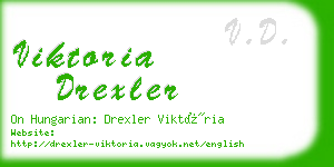 viktoria drexler business card